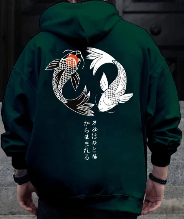 Sweat Japonais Carpe Koi