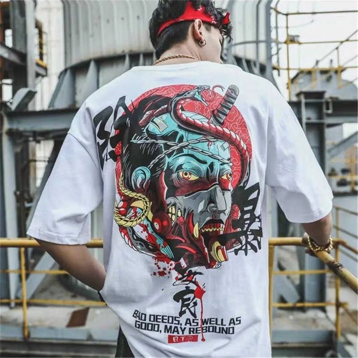 T-shirt Imprimé Japonais - Image 3