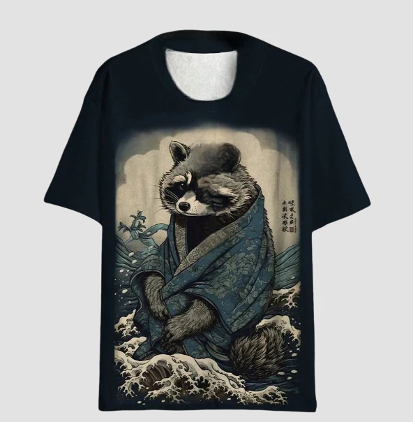 T-shirt Japonais 3D Original - Image 4
