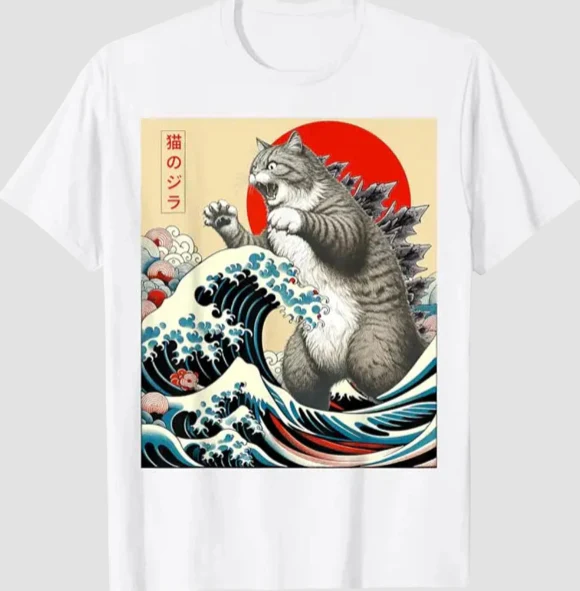 T-shirt Japonais Art Mixte - Image 7