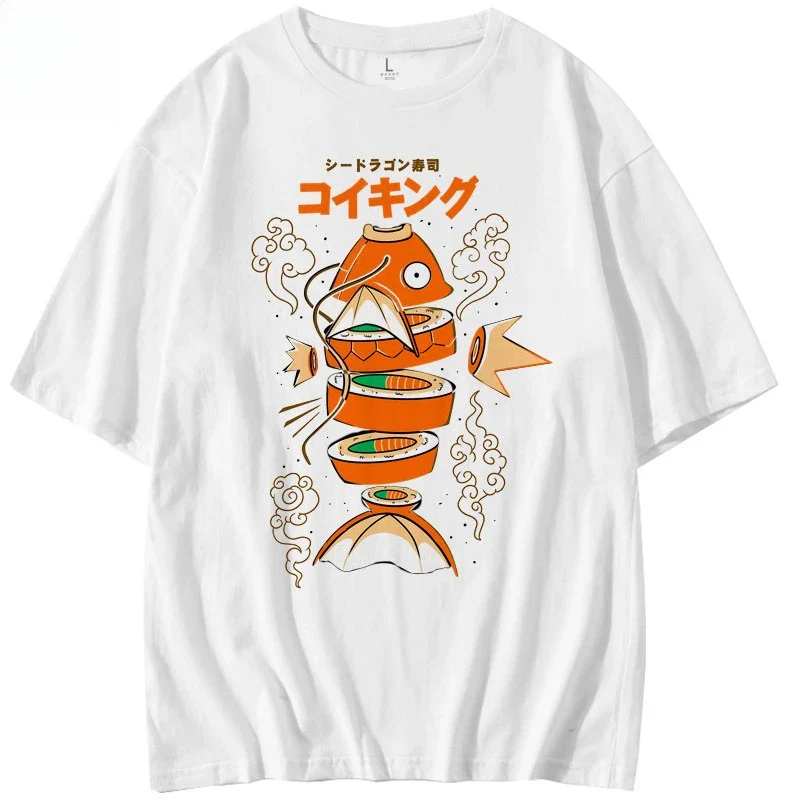 T-shirt Japonais Carpe Koi Original - Image 2