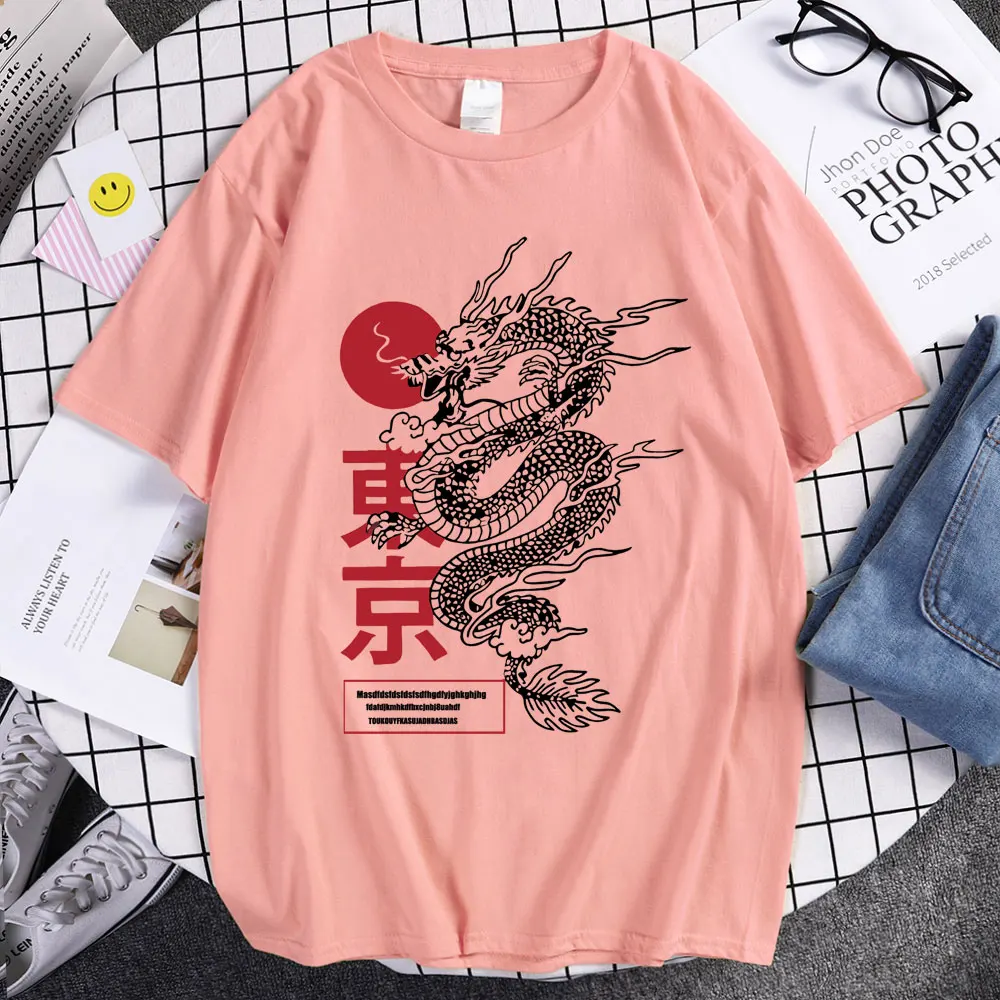 T-Shirt Japonais Dragon Tendance - Image 5