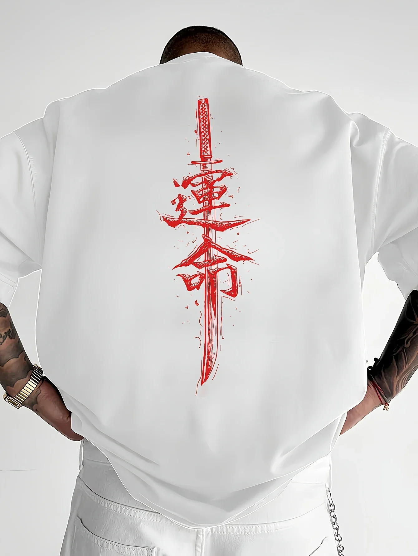 T-shirt Japonais Epée Samouraï - Image 3