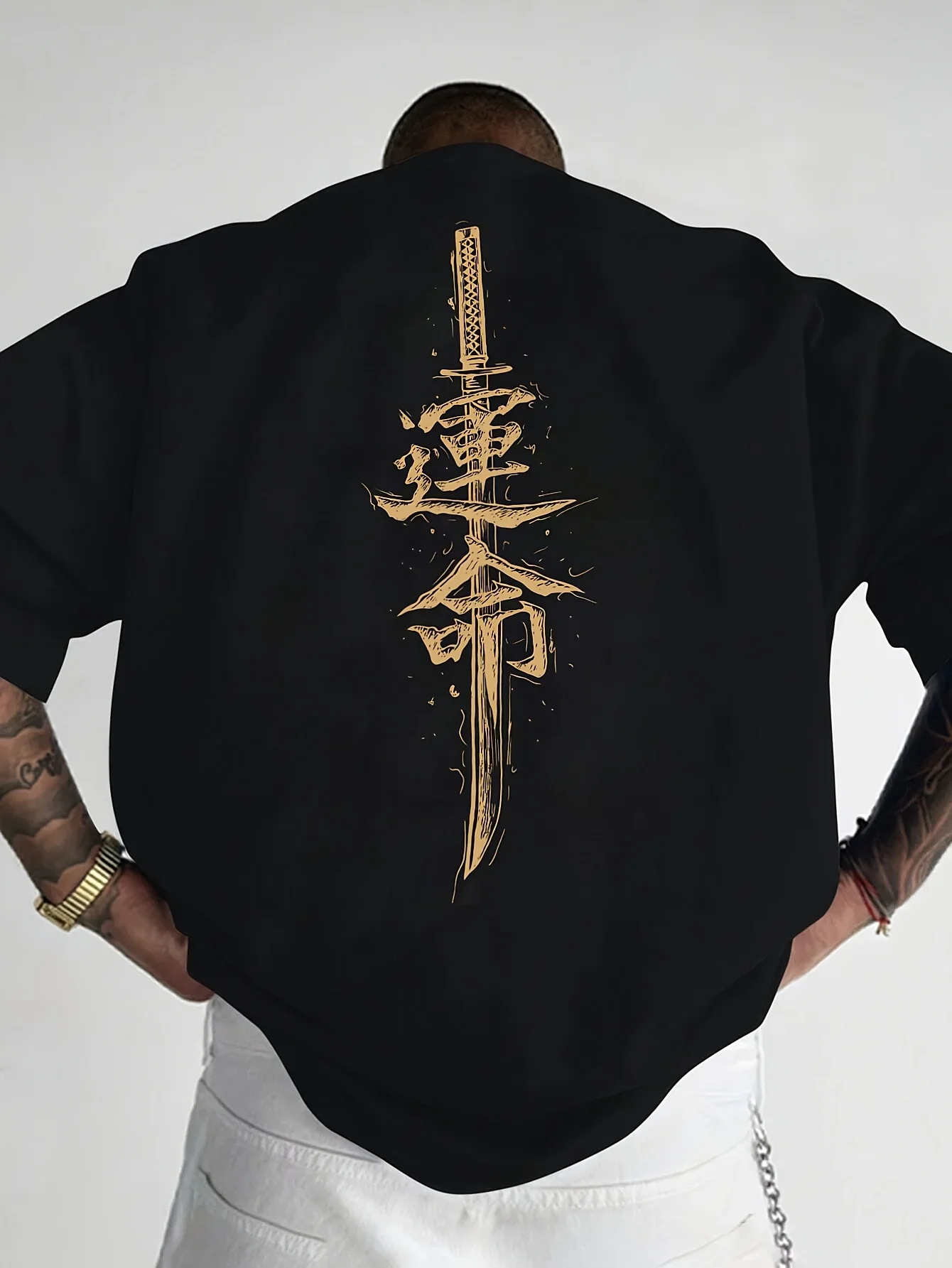 T-shirt Japonais Epée Samouraï - Image 4