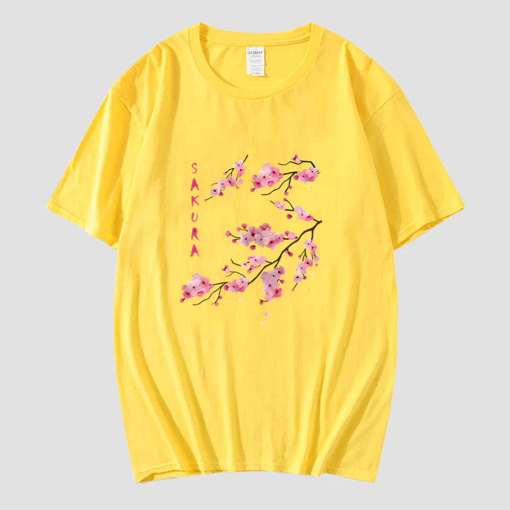 T-shirt Japonais Fleurs de Sakura - Image 7