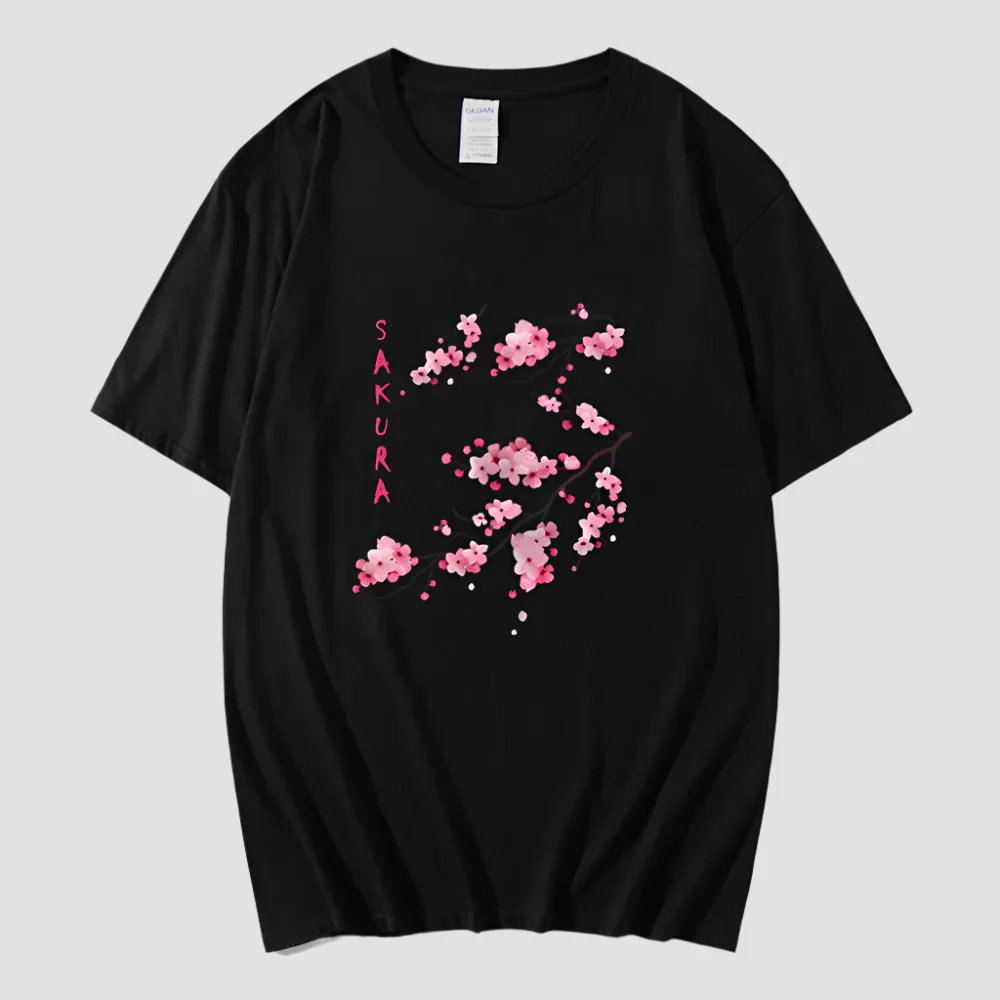 T-shirt Japonais Fleurs de Sakura - Image 8