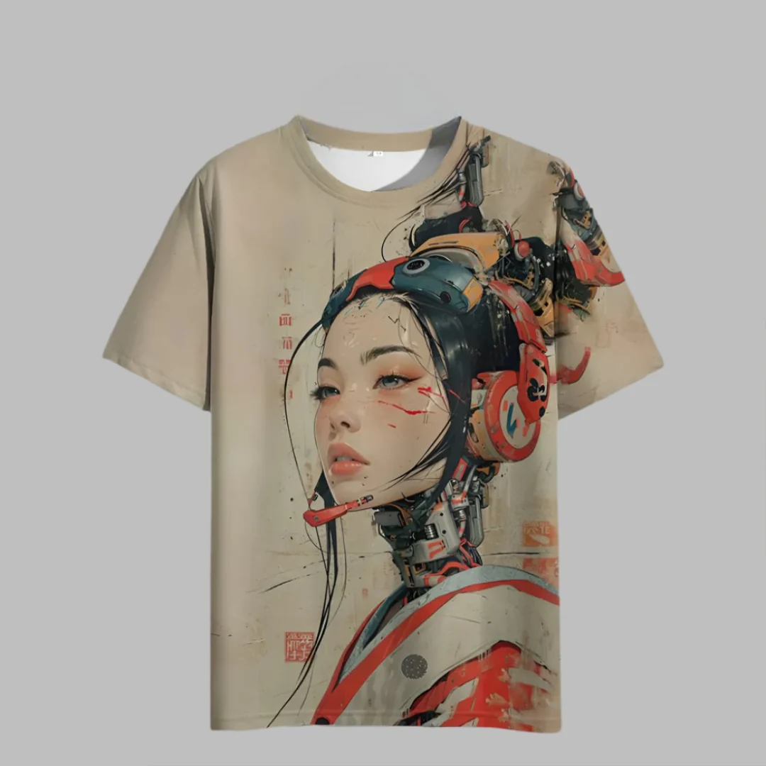 T-shirt Japonais Gamer Urbain