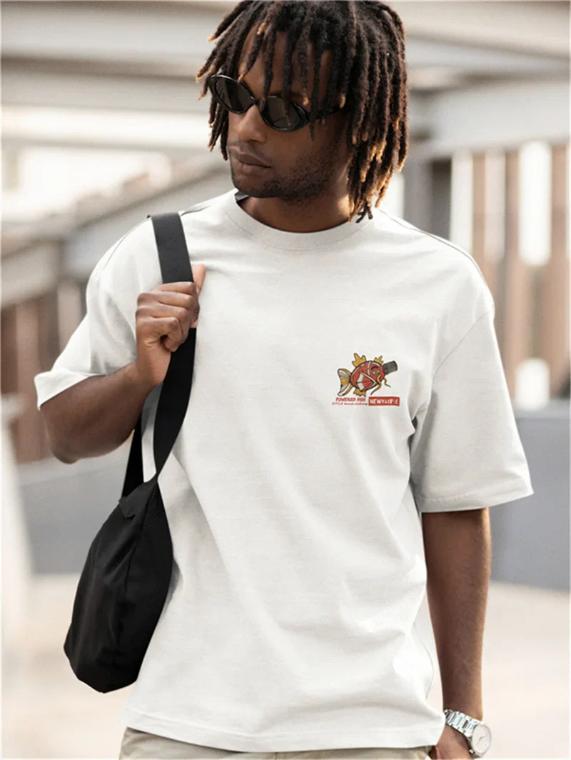T-shirt japonais Koi streetwear - Image 15