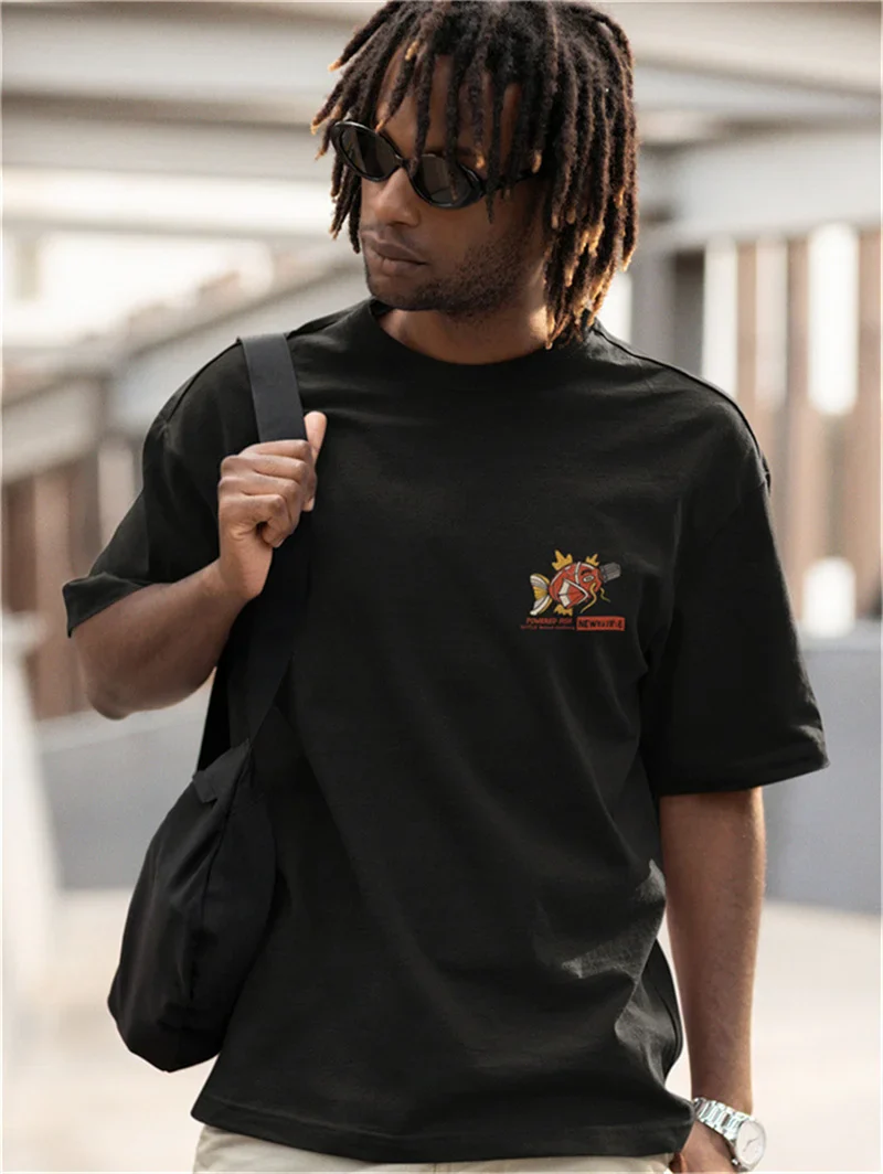 T-shirt japonais Koi streetwear - Image 19