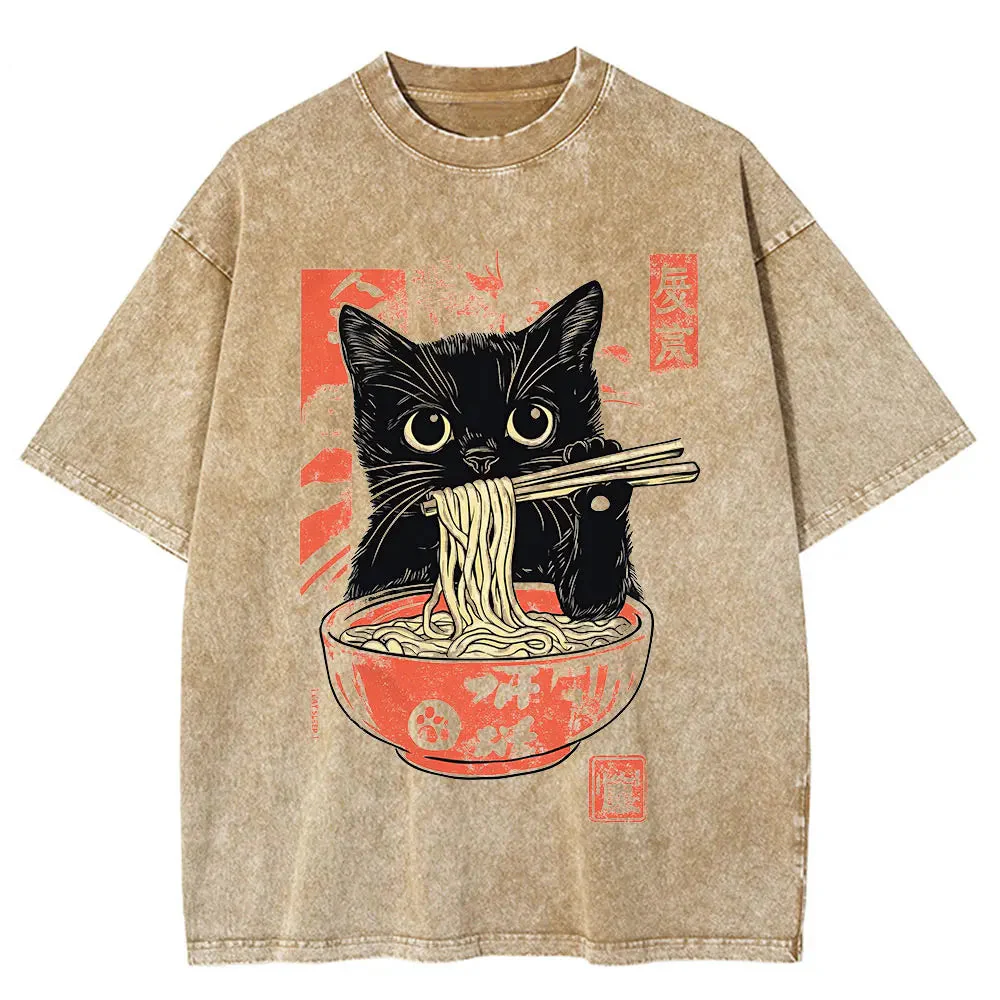 T-shirt Japonais Nouilles Ramen - Image 4