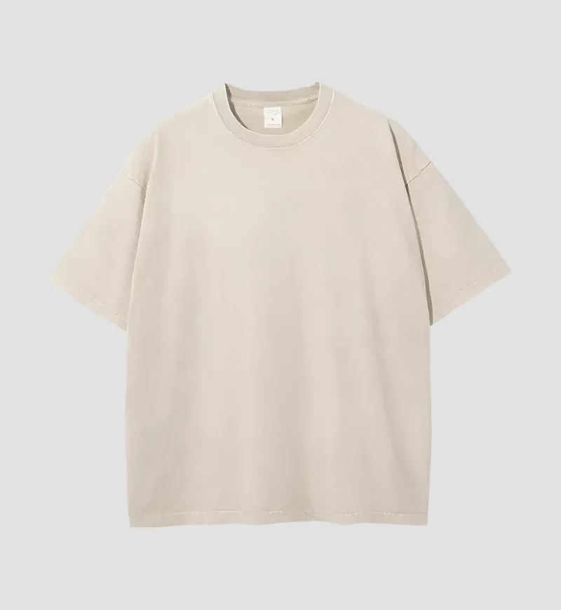 T-shirt Japonais Oversize Délavé - Image 5