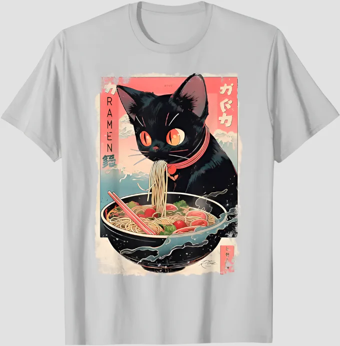 T-shirt Japonais Ramen - Image 3