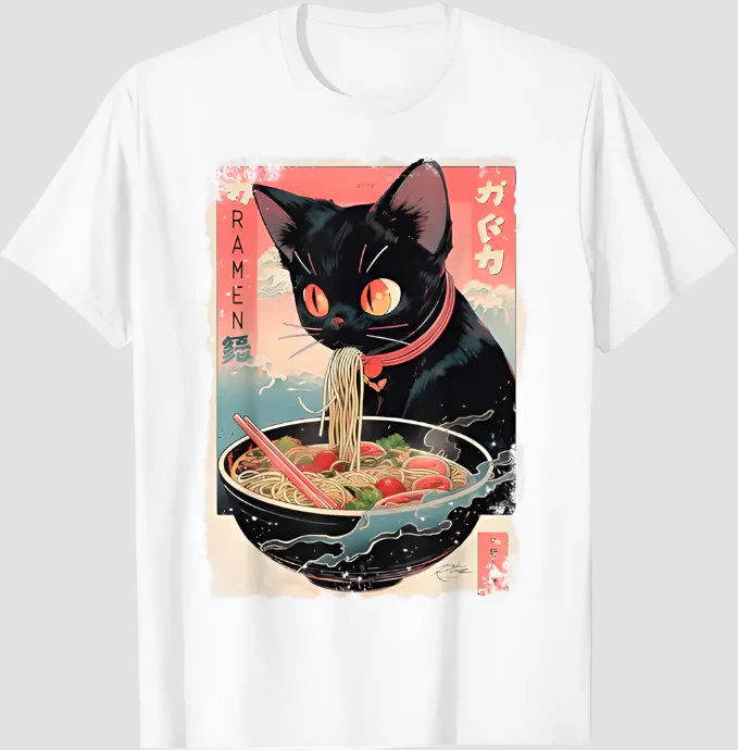 T-shirt Japonais Ramen - Image 5