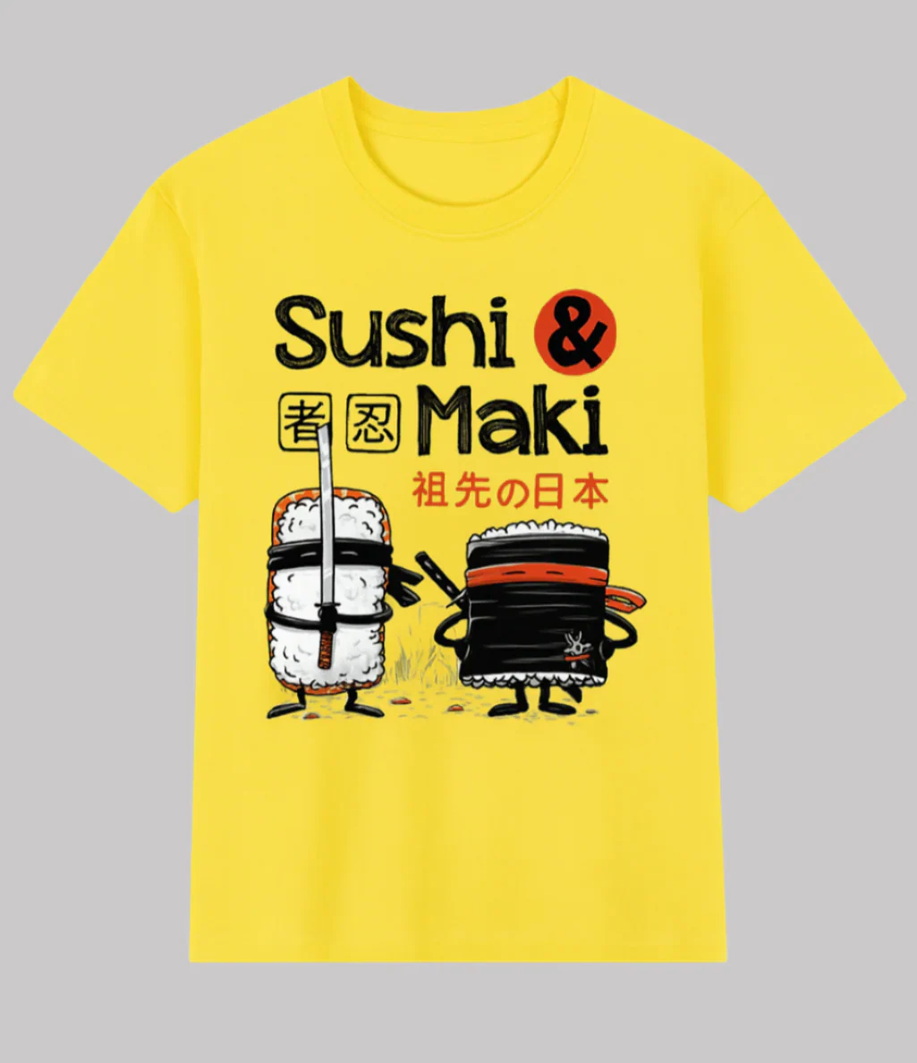 T-shirt Japonais Sushi & Maki - Image 10