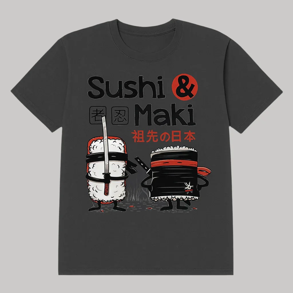 T-shirt Japonais Sushi & Maki - Image 11