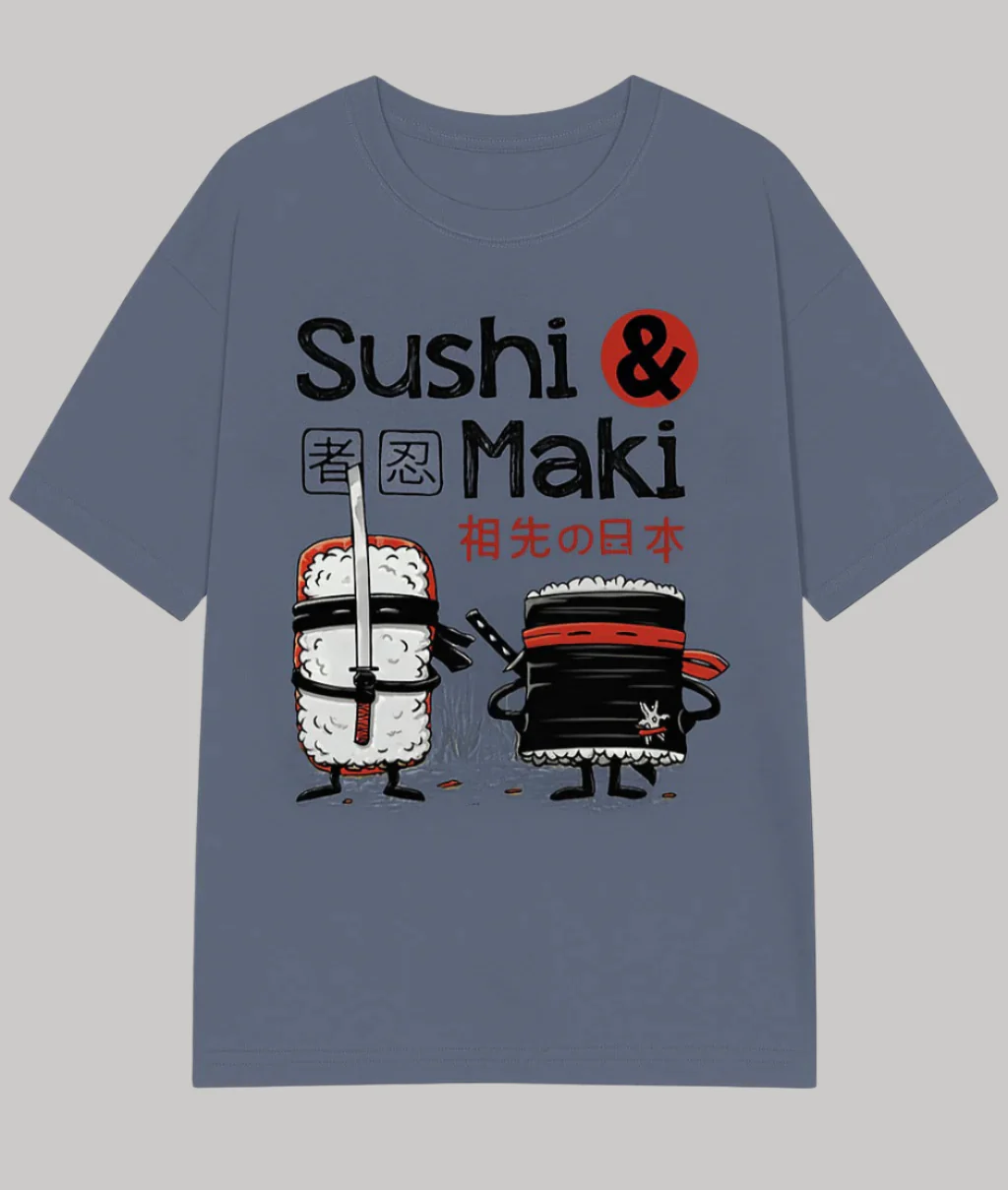 T-shirt Japonais Sushi & Maki - Image 5