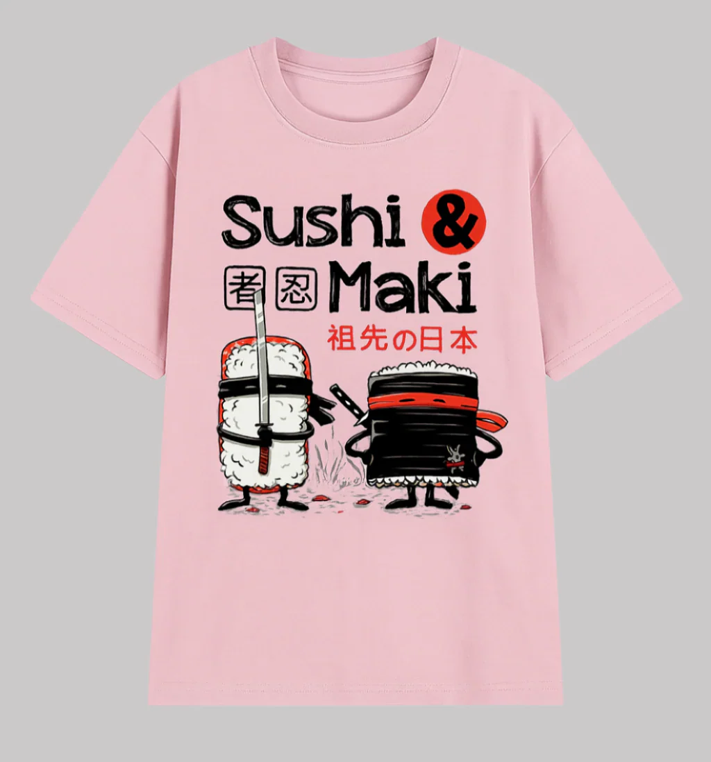 T-shirt Japonais Sushi & Maki - Image 6