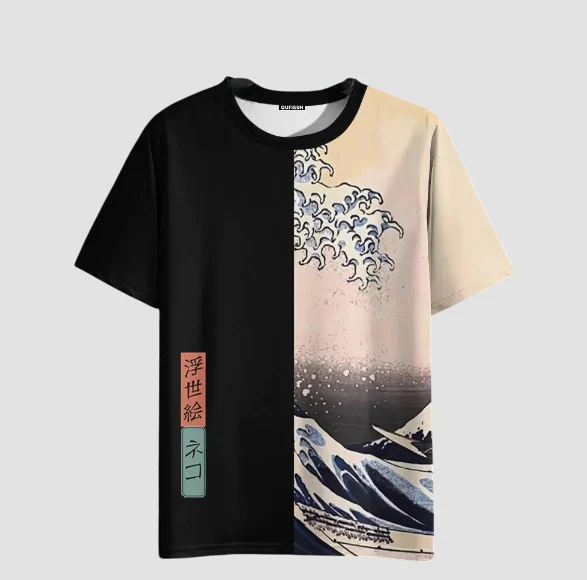 T-shirt Japonais Tendance - Image 4