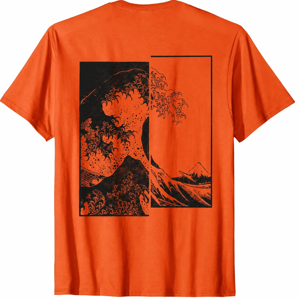 T-shirt Japonais Vague Stylé - Image 3