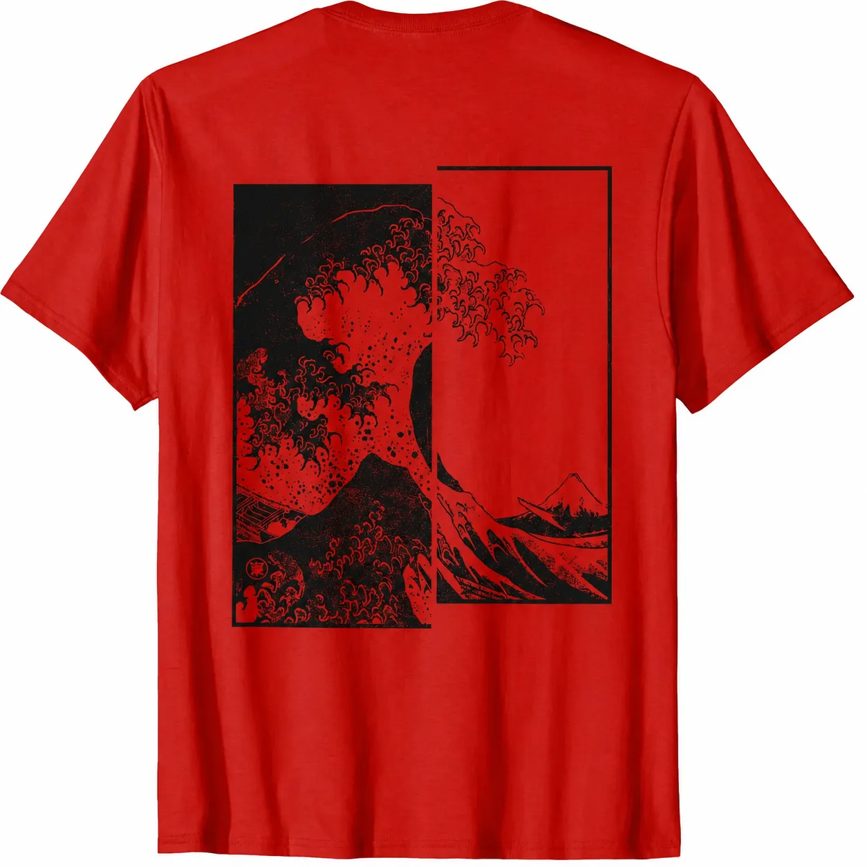 T-shirt Japonais Vague Stylé - Image 5