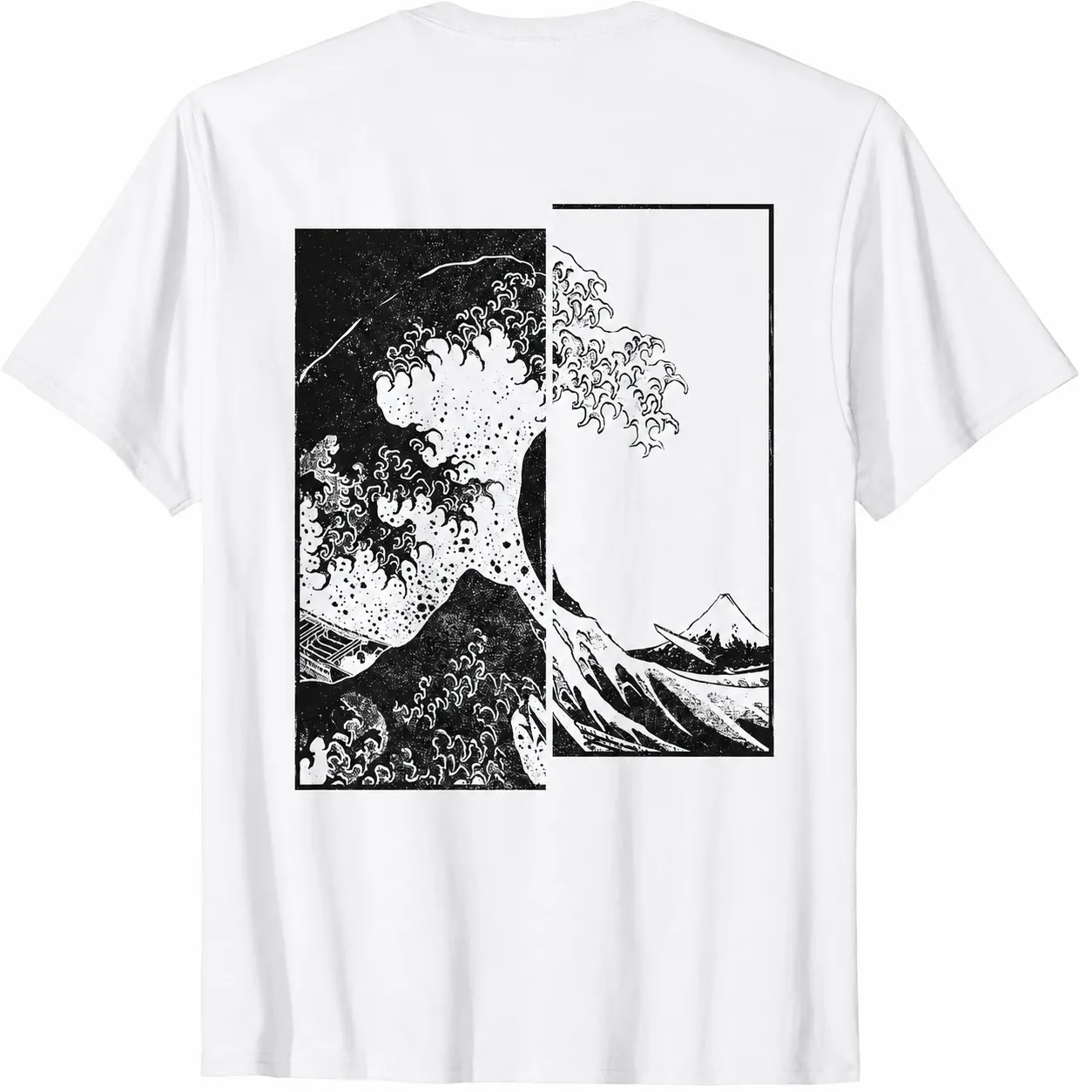 T-shirt Japonais Vague Stylé - Image 6