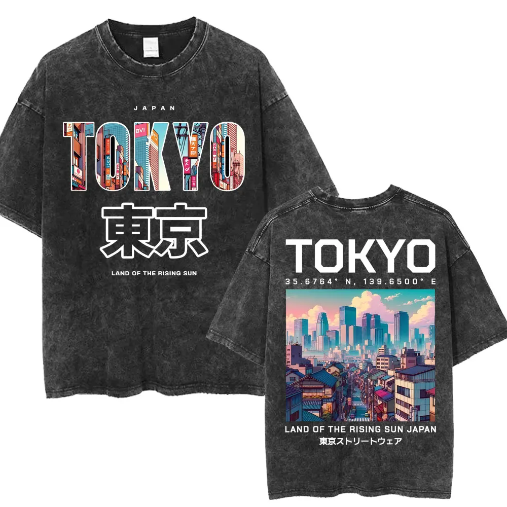 T-shirt Japonais Vintage Tokyo - Image 2