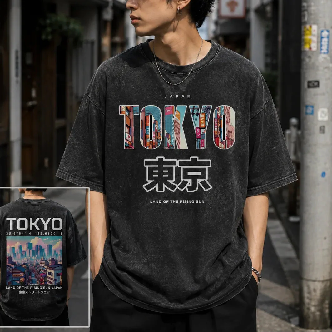 T-shirt Japonais Vintage Tokyo - Image 3