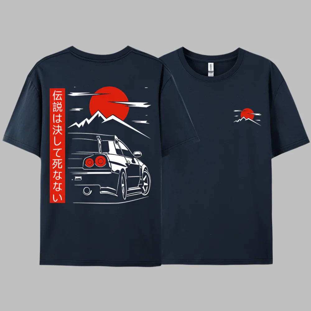 T-shirt Japonais Voiture