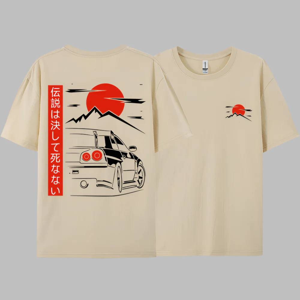 T-shirt Japonais Voiture - Image 10