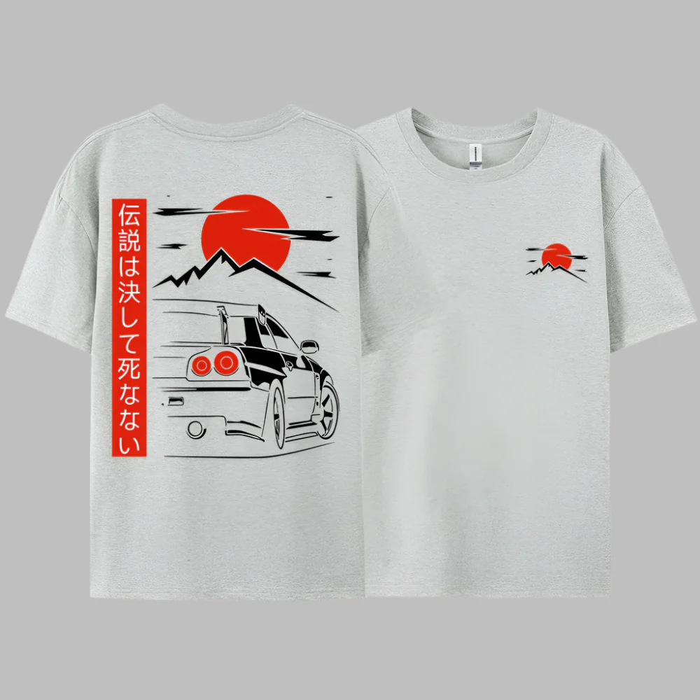 T-shirt Japonais Voiture - Image 11