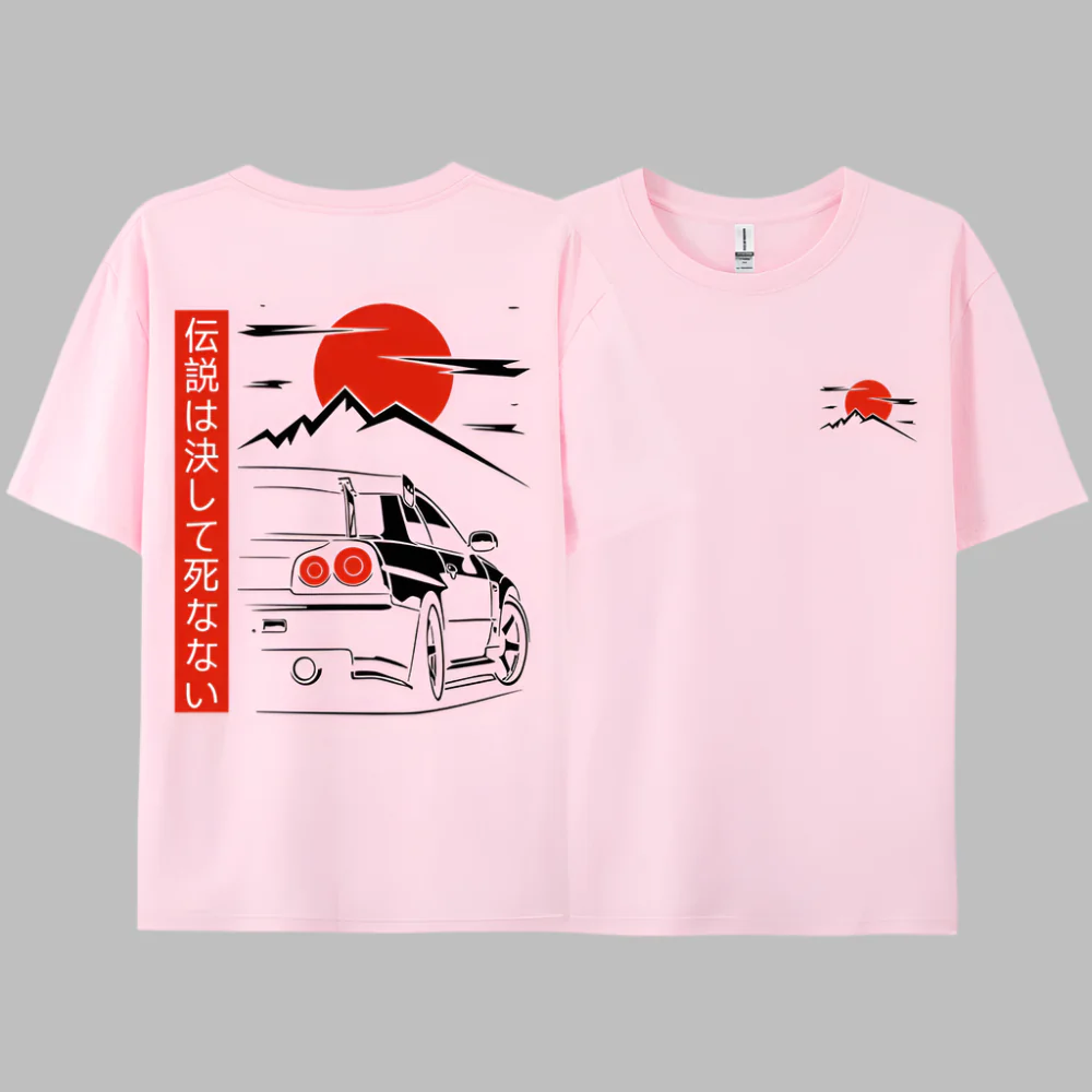 T-shirt Japonais Voiture - Image 12