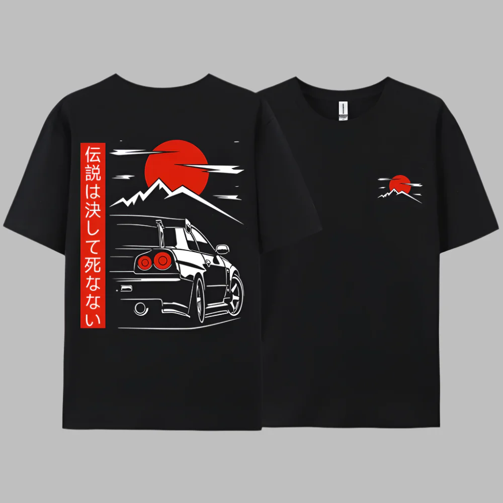 T-shirt Japonais Voiture - Image 13