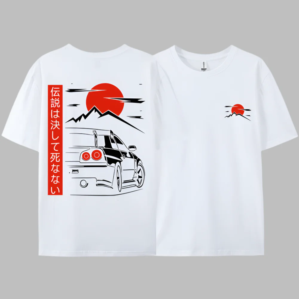 T-shirt Japonais Voiture - Image 14