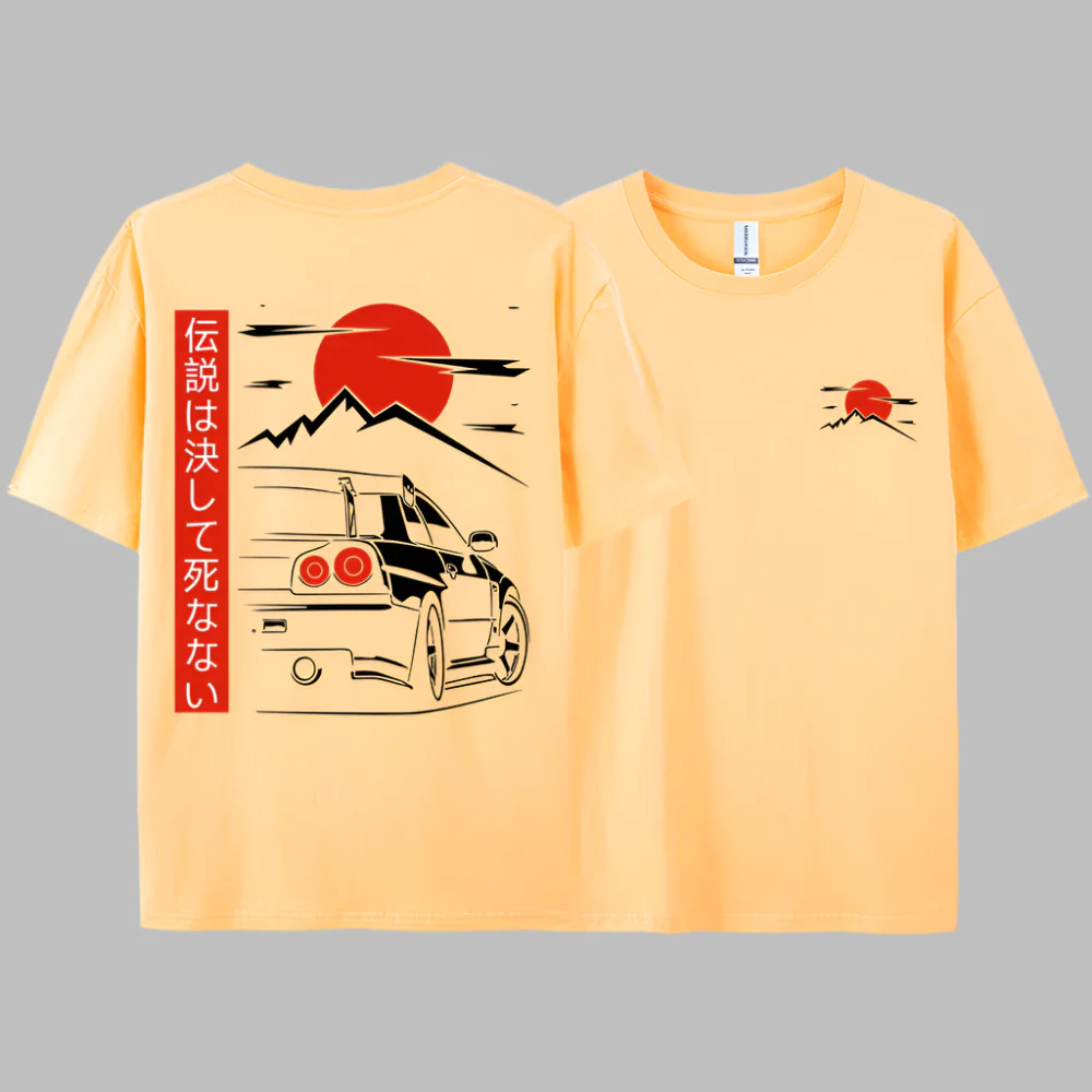 T-shirt Japonais Voiture - Image 9