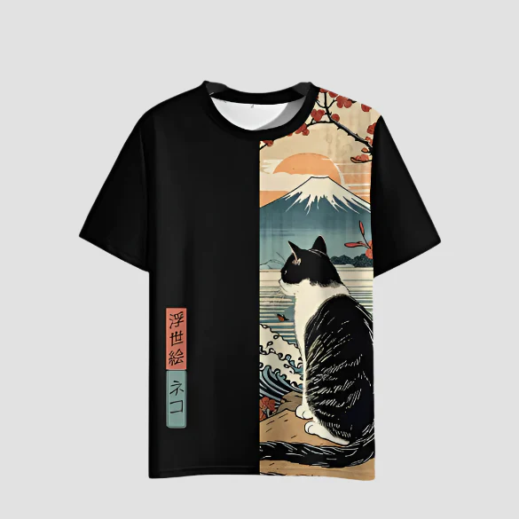T-shirt Paysage Japonais - Image 4