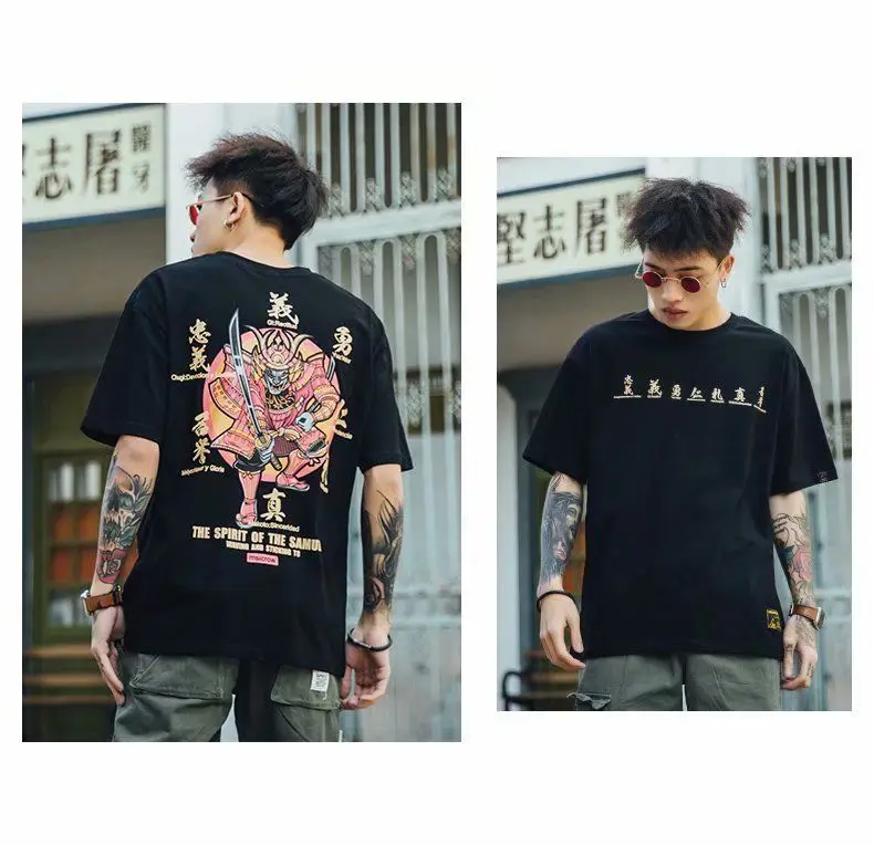 T-shirt Streetwear Japonais - Image 5