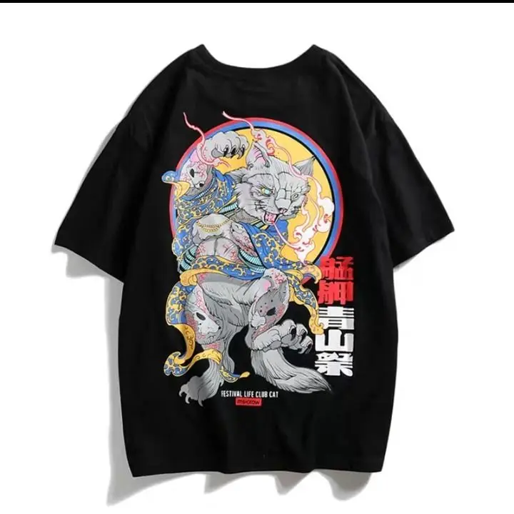 T-shirt Streetwear Japonais - Image 6