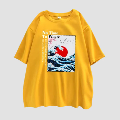 T-shirt Style Japonais Femme - Image 5