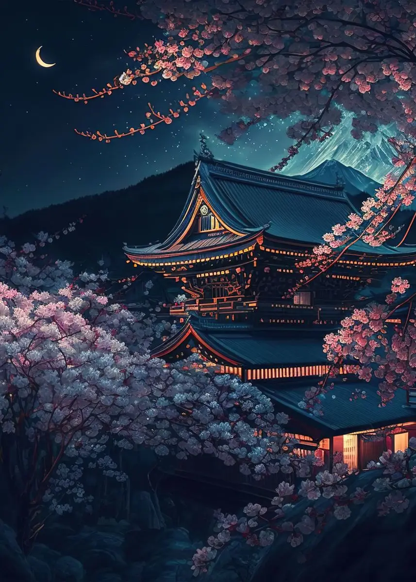 Tableau Japonais Montagne Fuji - Image 13