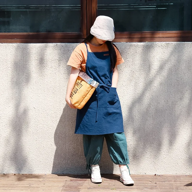 Tablier Japonais en Toile de Coton - Image 3