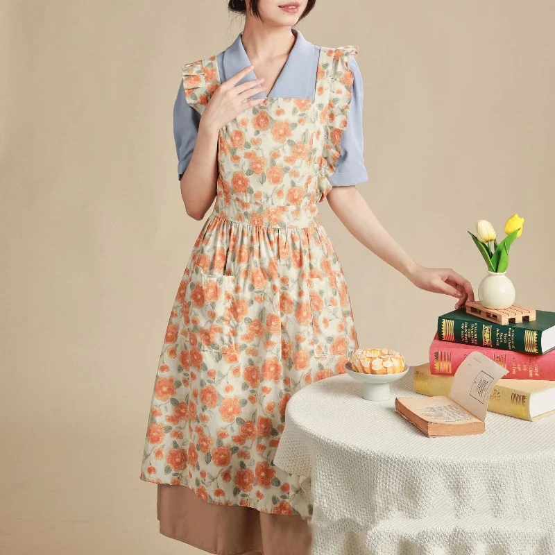Tablier Japonais Motif Floral - Image 3