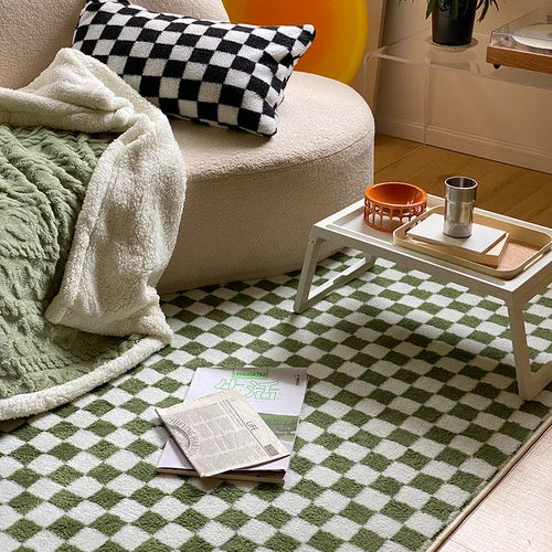 Tapis de salon Japonais En Damier - Image 2