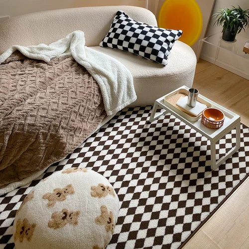 Tapis de salon Japonais En Damier - Image 5