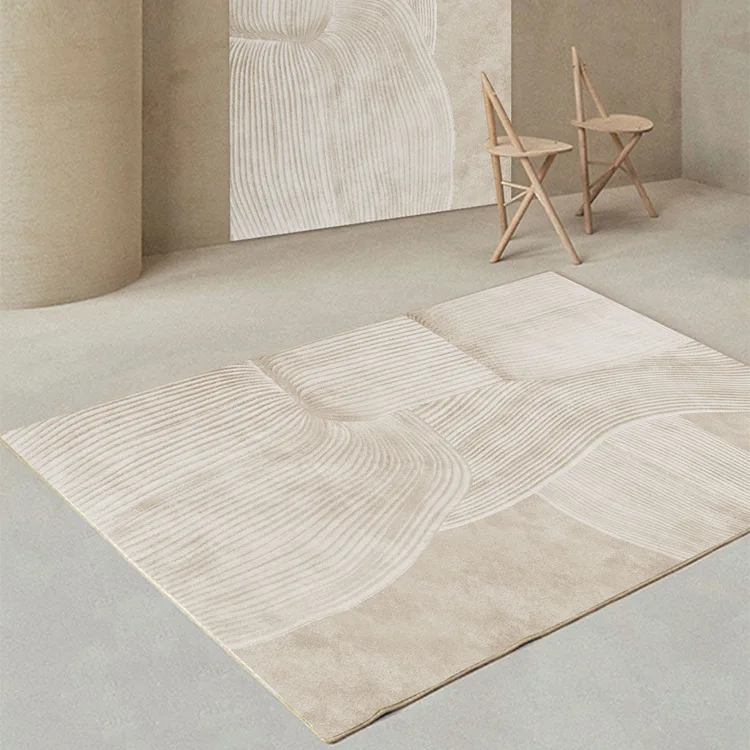 Tapis de salon Japonais en peluche