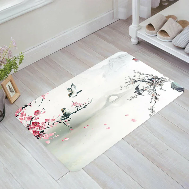 Tapis Japonais motif Sakura - Image 3