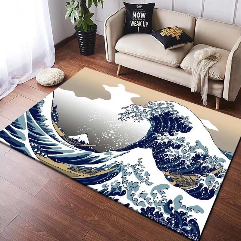 Tapis Salon Style Japonais - Image 5