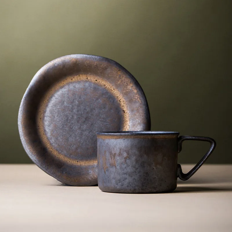 Tasse à café japonaise à plateau - Image 5