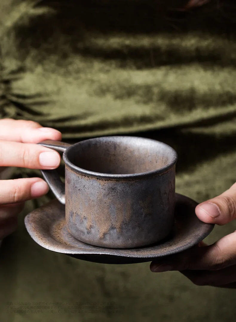 Tasse à café japonaise à plateau - Image 6