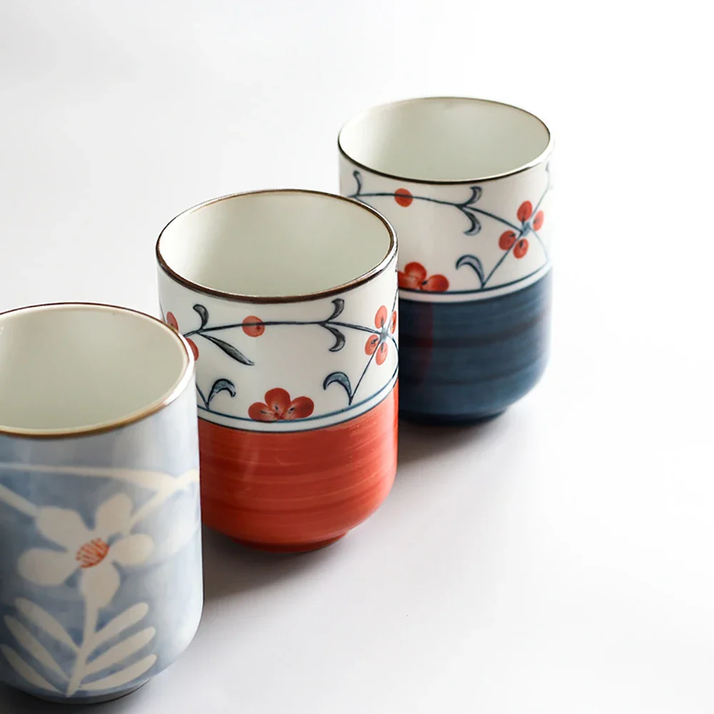 Tasse à thé japonais fleurs - Image 13
