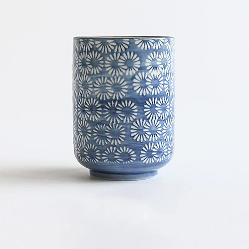 Tasse à thé japonais fleurs - Image 6